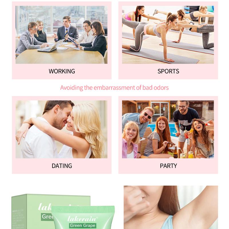 6 Types Of Fruit Flavored Women's Deodorant Cream Suitable For Refreshing Skin Under The Body And Armpits, Enjoying The Summer