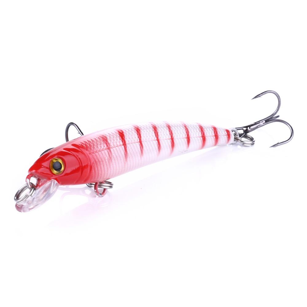 1pc Hengjia ABS Minnow Bait for Fishing 7.5CM 5.6G Lifelike Trout Fishing Lure Travel Fishing