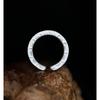 Adjustable Open Ring Men Women Lightning Motif Plated Geometric Vintage Style Statement