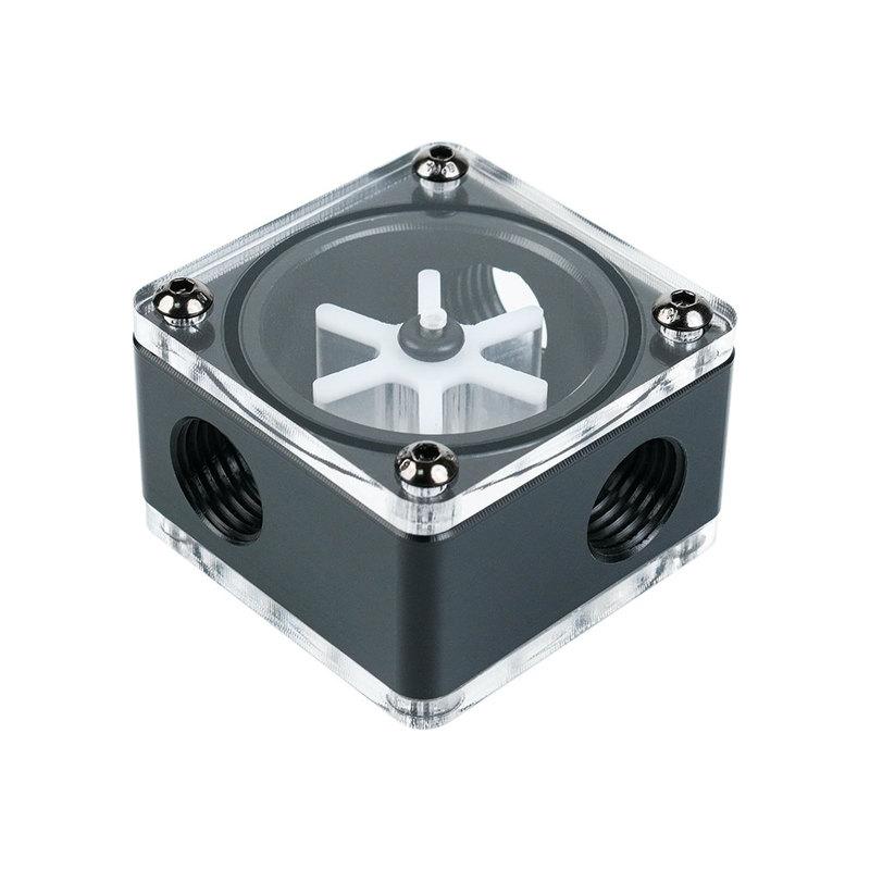Черный, Белый Поток Воды G1/4''x3 Резьба Водяное Охлаждение POM Цветок ,Аксессуар для Охлаждения Компьютера ,Прямая Доставка