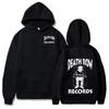 Толстовки Death Row Records, весенне-осенние флисовые толстовки с капюшоном, модные мужские и женские свободные толстовки с капюшоном в стиле хип-хоп и стритвеар.