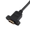 HDMI Male To HDMI A Type Female Adapter Converter Extension Cable With Screw Hole 30cm