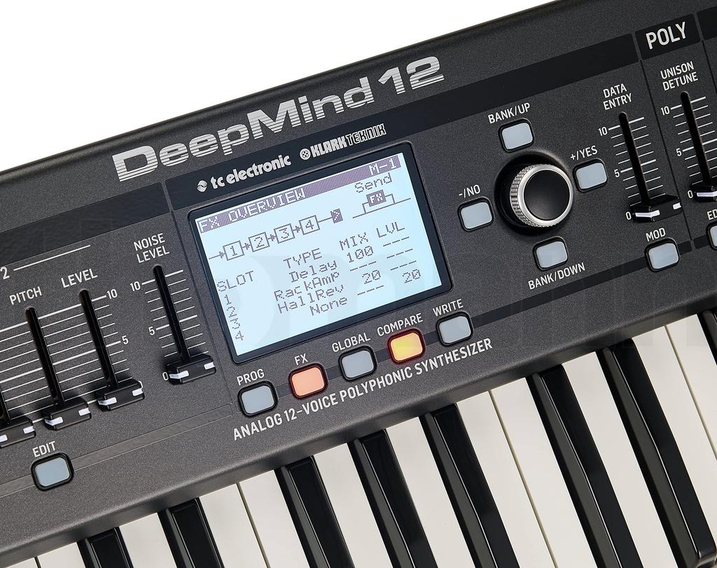 Behringer Analog 12 Voice Polyphonic Synthesizer DEEPMIND 12