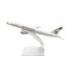 1/400 Модель Игрушка Литая Модель Самолета 16см 777 Etihad B777 Сплав Модель Самолета Литая Модель Самолета для Подарка Коллекции Детский Стол