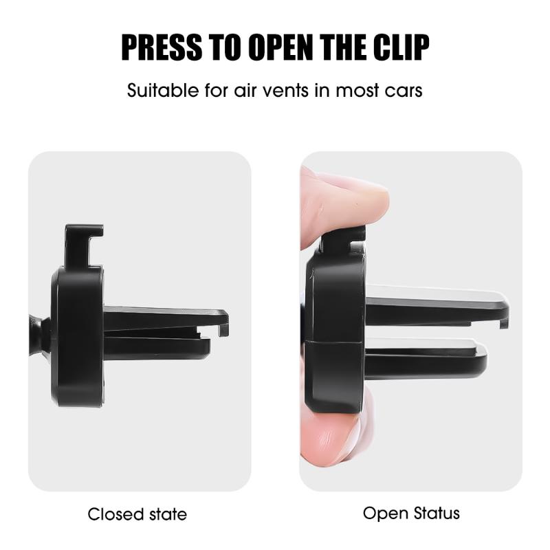 Universal 17mm Ball Head Holder Base Car Dashboard Mount Anti-skid Fixed Air Vent Stand for Phone Holder Bracket Car Accessories