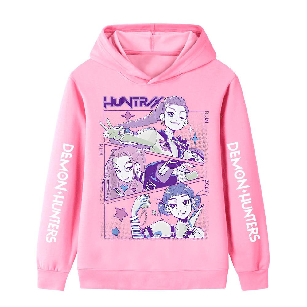 B1196XX Детская толстовка с длинными рукавами и принтом Kpop Rumi Zoey Mira Huntrix