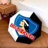 1 шт. Автоматический складной зонт - с узором Club Social y Deportivo Colo-Colo, Портативный и складной дизайн с 8 спицами, Рождественские и Новогодние подарки