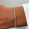 Simplicity Hands Jewelry Тонкие золотые браслеты Женские геометрические браслеты из нержавеющей стали для леди