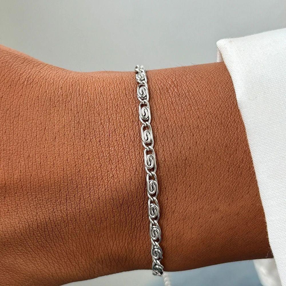 Simplicity Hands Jewelry Тонкие золотые браслеты Женские геометрические браслеты из нержавеющей стали для леди