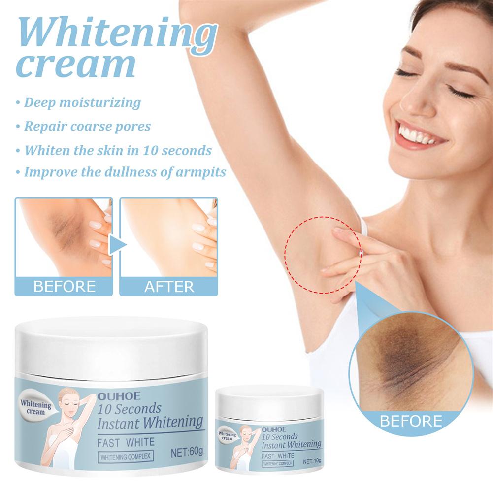 Intimate Area Whitening Cream Underarm Elbow Buttock Private Bleaching Remove Melanin Dull Moisturizing Brighten Body Skin Care