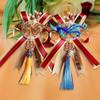 2x Wedding Flower Boutonniere Longfeng Corsage Handmade Artificial Flowers for Bride Bridegroom