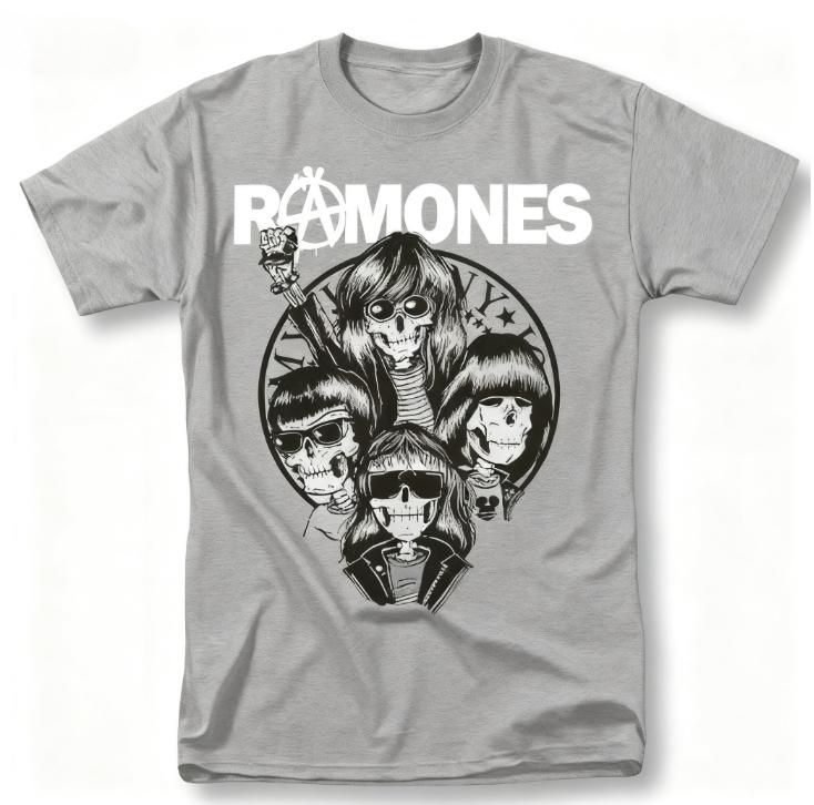 Новая футболка Ramones с президентской печатью, мерч панк-рок тура, винтажный дизайн, хлопковая футболка с принтом, уличный стиль Харадзюку для женщин