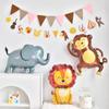 Animal Shape Cartoon Animals Foil Balloon Forest Theme Jungle Animal Balloons  Baby Shower