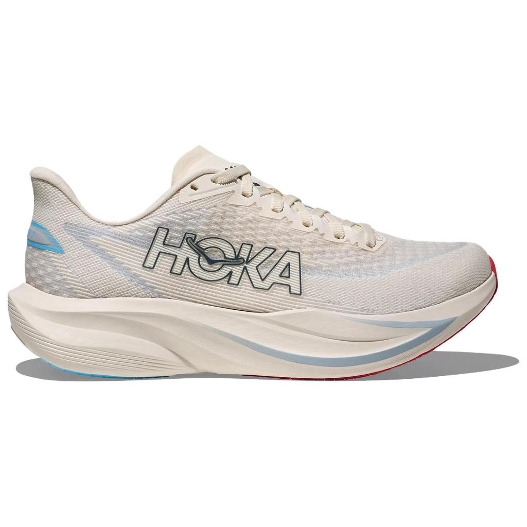 Hoka One One Mach 7 Легкие Стабильные Подходящие Дышащие Беговые Кроссовки Женские кроссовки Снежно-Белый Небесно-Голубой 1171938-ASRN