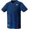 Yonex Game Junior Game Dark Navy J120 Shirt, Shirt, Kids, 10609J, (554),