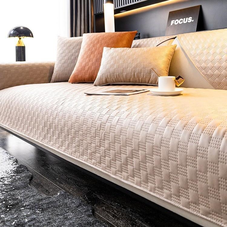 Технологичная тканевая подушка для дивана, подушка для сиденья, универсальная для всех сезонов Новый чехол для дивана, водонепроницаемый, устойчивый к моче и не липкий диванный плед