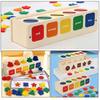 Montessori Wooden Shape Sorting Box Shape Sorting Educational Toys  Holiday Gifts