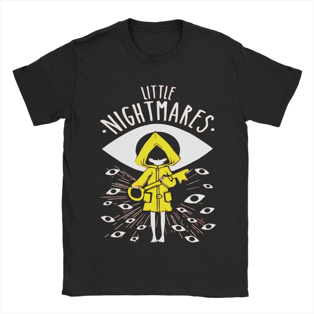 Little Nightmares Shirt Vintage Washed Unisex Oversized Gamer Streetwear Soft Cotton Short Sleeve Tee Gift Clothing Tops Hot