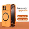 Матовый полупрозрачный магнитный чехол для телефона Xiaomi POCO X6 Pro 5G Мягкий чехол из ТПУ