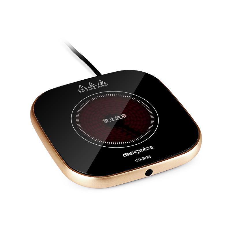 Подогреватель для чашек 300 Вт, подогреватель для кружек 100 ° C, электрическая плита с 3 скоростями, подогреватель для кофе