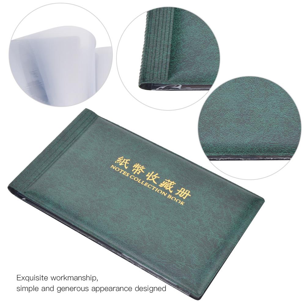 30 страниц бумажных денег, коллекция банкнот, альбом для хранения книг, держатель для купюр