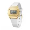 Authorized Distributor [Ice Watch] Ice Watch Digital Ladies 022049 Ice Digit White Gold Small