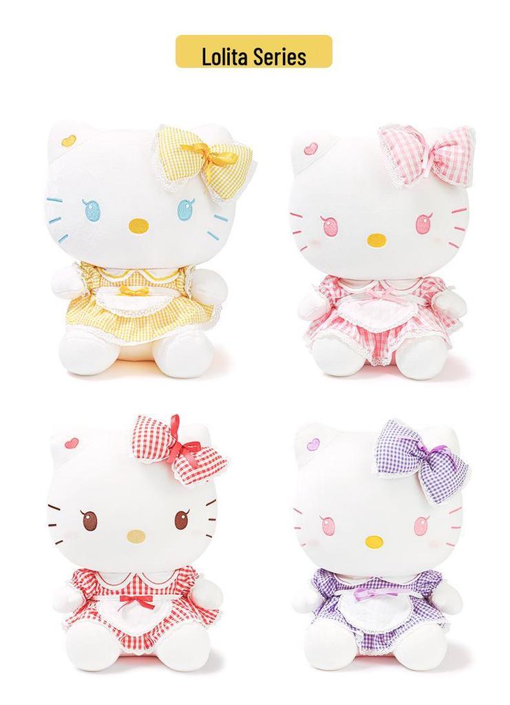 Оригинальная мягкая игрушка Hello Kitty - Милая кукла кошечки Китти Подарок