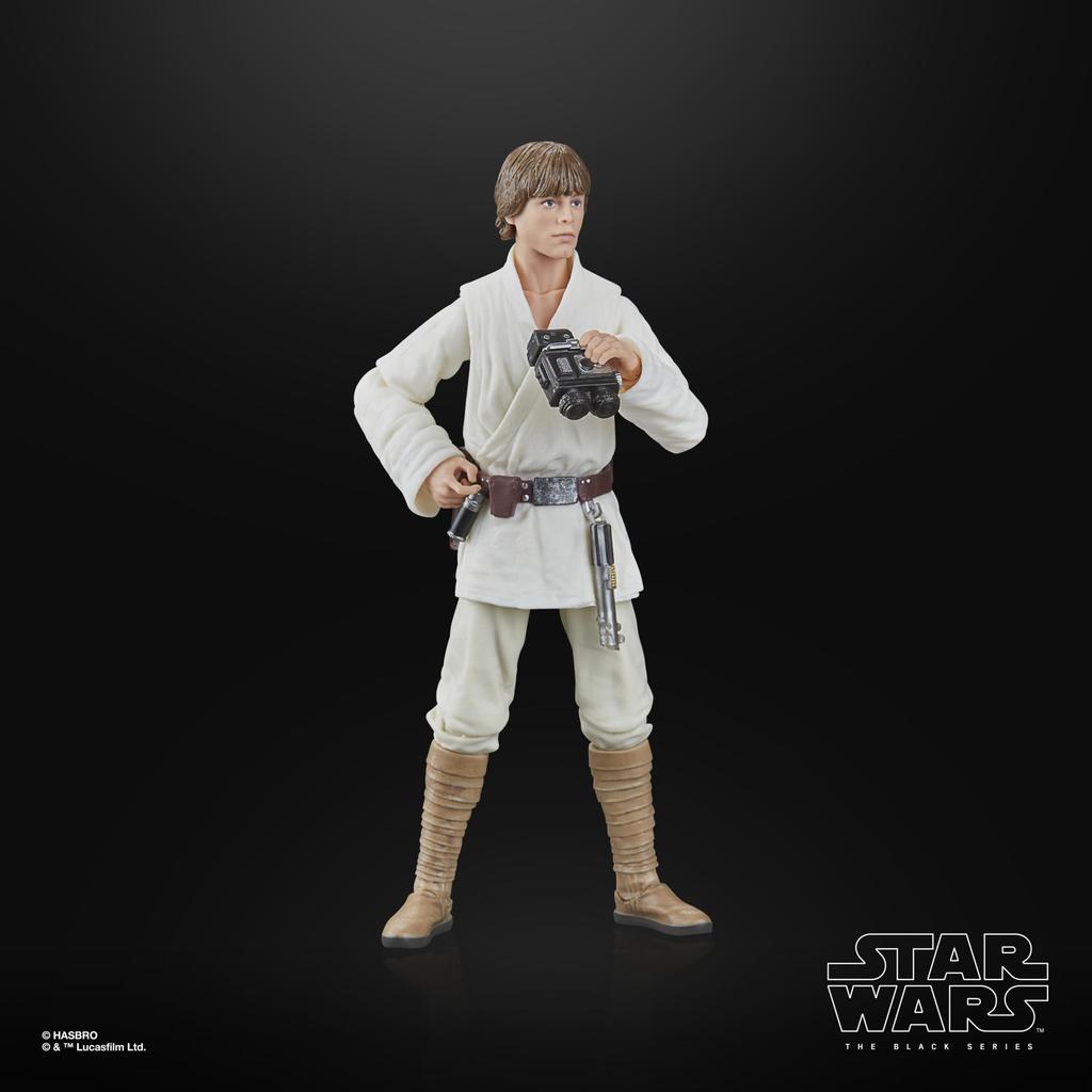 Hasbro Звездные войны Серия Черная Люк Скайвокер, Звездные войны: Новая надежда, Коллекционная фигурка 15 см G1551 (аутентичный)