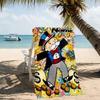 Customizable personalized beach towels Mr. Monopoly themed designs.Suitable for the beach, yoga, sports;ideal as beach accessories