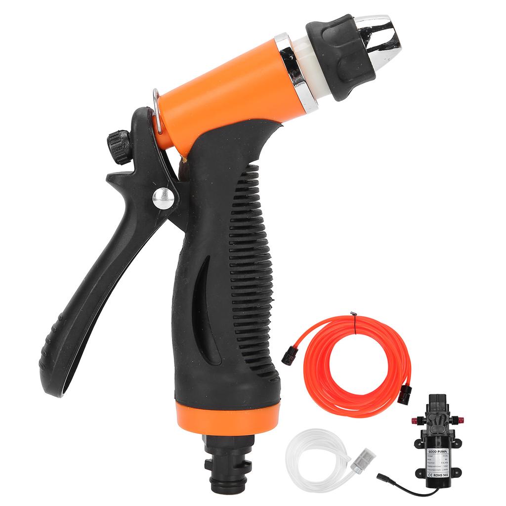 24 В 100 Вт Мойка высокого давления Водяной насос Распылитель Комплект Портативные аксессуары для автомойки автомобилей