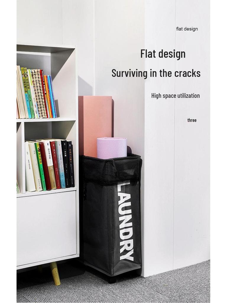 Single Compartment Oxford Cloth Laundry Basket and Storage Box for Bedroom