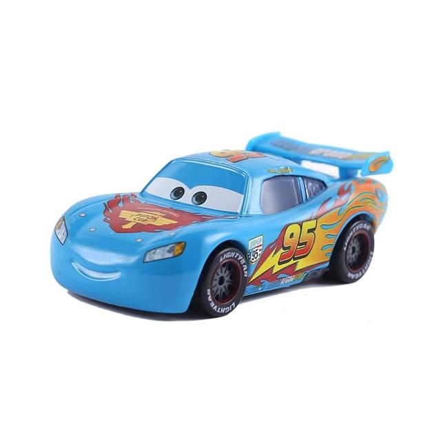 Disney Pixar Cars No.95 Молния Маккуин Модель автомобиля Металлические игрушки и хобби Для детей Для мальчиков Для малышей и детей Дети Подарок на день рождения Игрушечные машинки и поезда