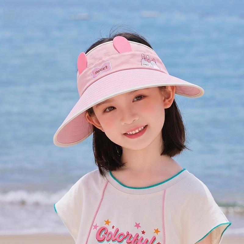 Dinosaur Kids Sun Hat With Breathable Nylon Wide Brim Uv Protection For Summer Outdoor Play