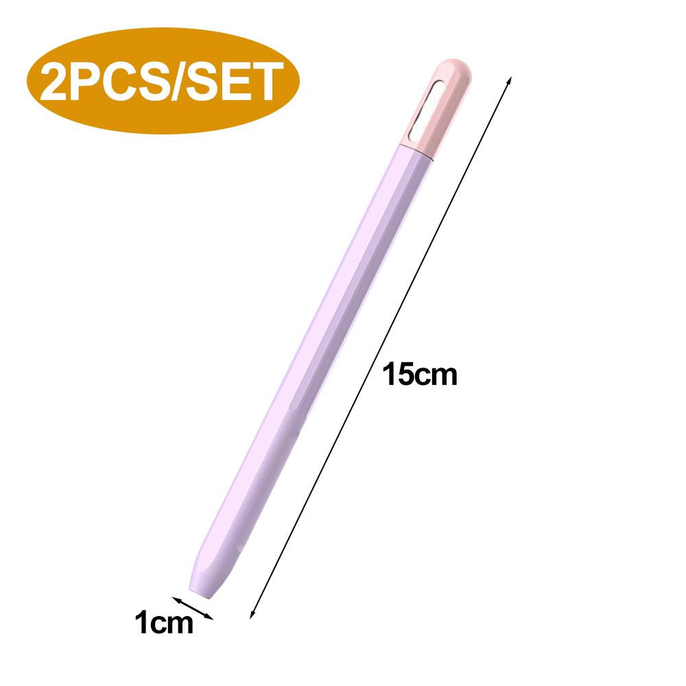 2 в 1 Мягкий силиконовый чехол-держатель для Apple Pencil Pro Защитный чехол-рукав Легкий чехол-кожура для Apple IPencil Pro