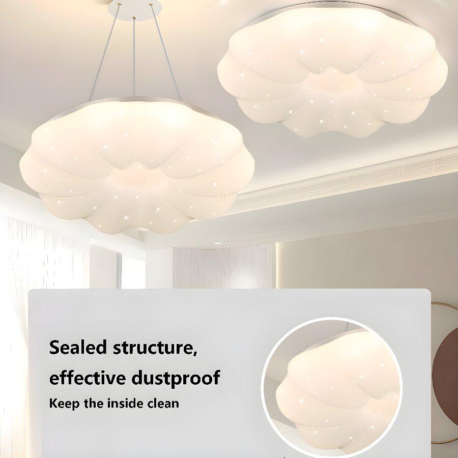 Cloud LED Ceiling Lamps Indoor Nordic Creative Children's Room Ceiling Lamps Glossy Bedroom Room Lights Home Decoration Lamps