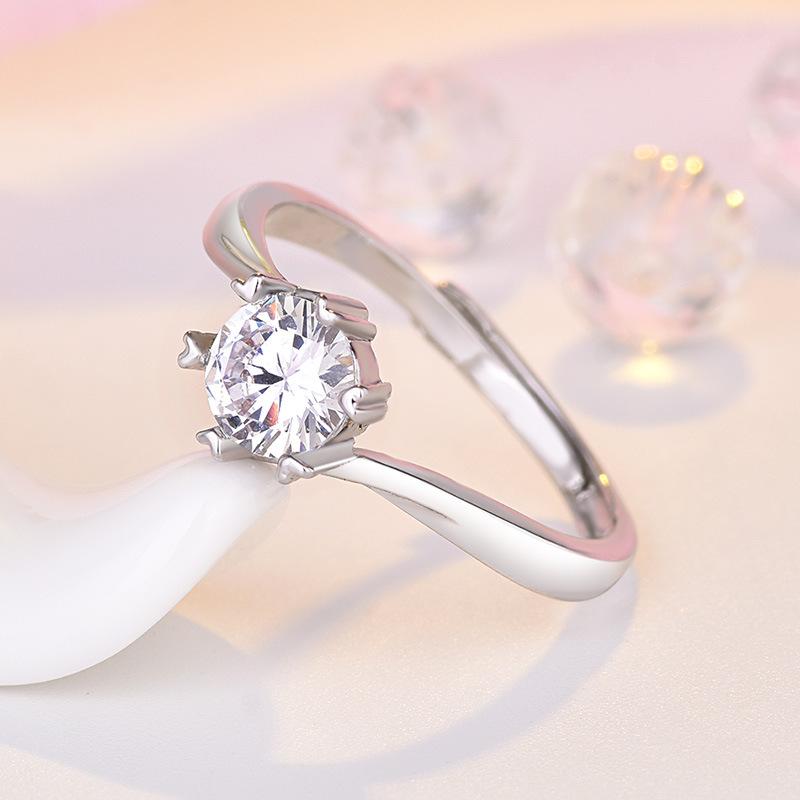 Классическое кольцо Lindon из медного сплава с цирконием, женские ювелирные изделия, свадебный подарок для вечеринки