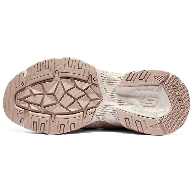 Skechers Stamina Модные Спортивные Кроссовки на Шнуровке с Плюшевой Подкладкой Амортизирующие Износостойкие Полуботинки для Бега Женские Кроссовки Светло-Розовые 168021-LTPK