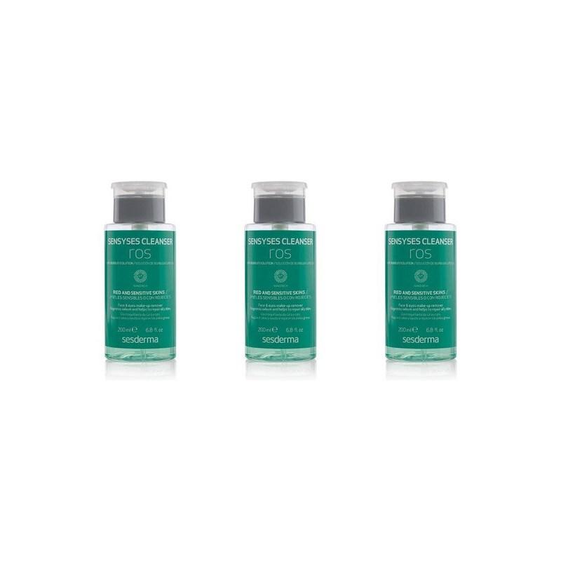 SESDERMA ROS Makeup Remover 200ml 3 Packs, 3 pcs