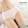 Japanese Silk Protein Lemon Panties, Mid-Waist, Breathable & Seamless Women's Underwear