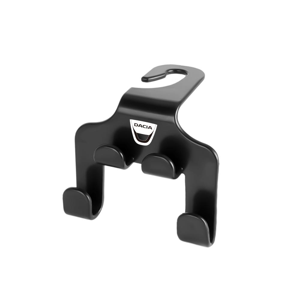 1PC Double-Head Car Back Seat Hook Multifunctional Organizer Hanger for Renault DACIA Duster Megane Logan Clio Loguna Arkana ZOE NN39
