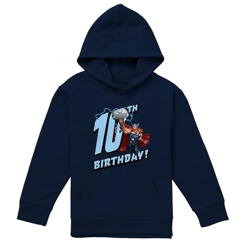Marvel Childrens/Kids Thor 10th Birthday Hoodie
