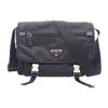 1BD953 Shoulder Bag Black Nylon Mens