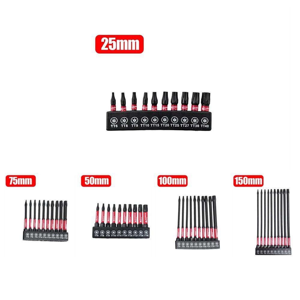 S2 Steel Impact Screwdriver Bits Batch Head Electric Drill Bit Driver For Electric Drill