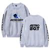 Женские и мужские толстовки с принтом аниме Astro Bot с круглым вырезом и капюшоном, мужские дорожные свитера, мужской топ, уличная одежда, спортивный костюм для активного отдыха