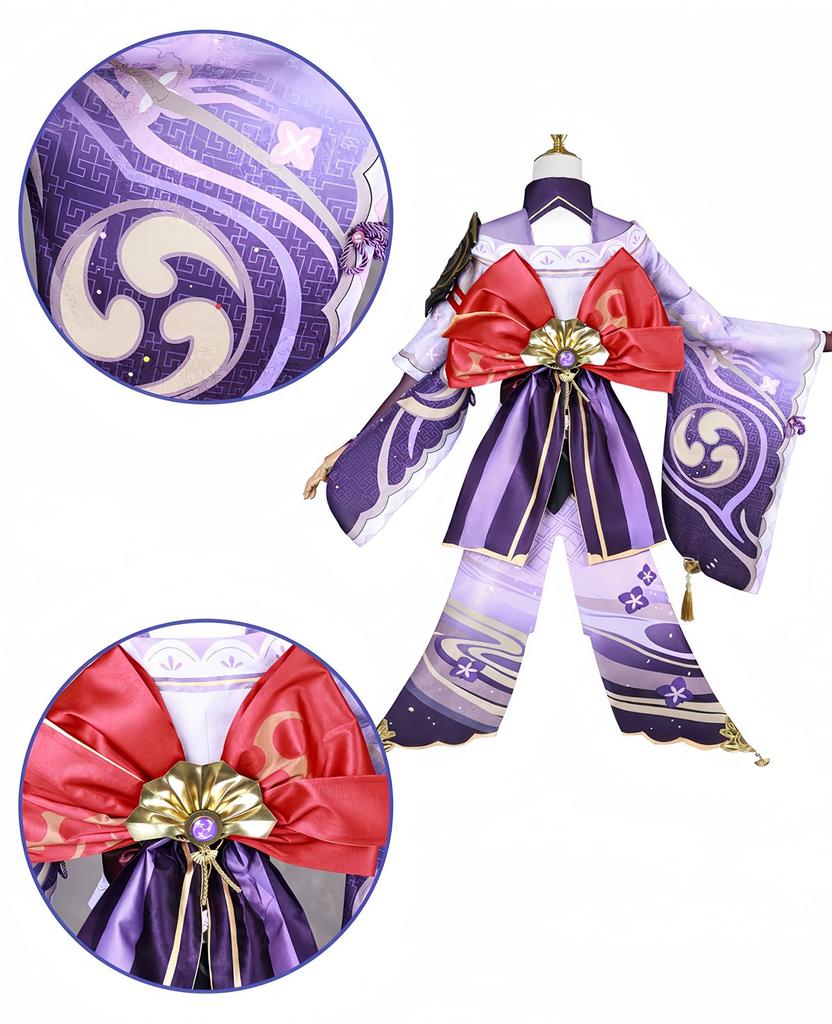 Косплей-костюм Райдэн Эи из Genshin Impact [NOKIJP] Косплей (Райдэн Сёгун, С)