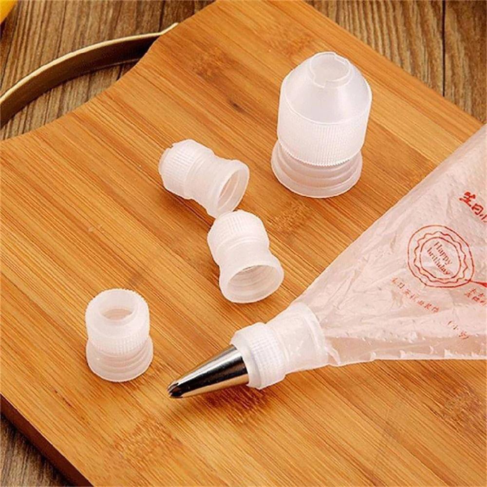 1Pcs Cream Squeezing Icing Piping Bag Coupler Squeezing Adapter for Cupcake Fondant Cookie