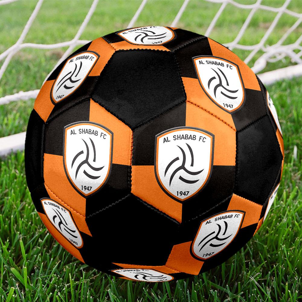1 шт. Футбольный мяч Al-Shabab FC Размер 5 Мяч для мини-футбола Модный Цветной Игра на заднем дворе - Отличный Подарок Для Фанатов Спорта HE27