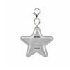 Portable PU Leather Sunglasses Holder Heart-Shaped Eyeglasses Hanging Clip Bag Charm  For Girls