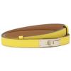 Belt Kelly Belt Yellow H069853 9R [Hermes] Women's [Item]
