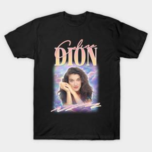 Celine Dion Metal Funny Large Printed Cotton Women's T-Shirt Short Sleeve T-Shirts Titanic Movie Hipster Tops